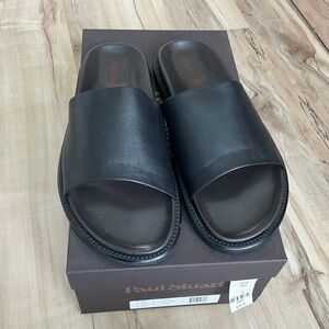 Paul Stuart Men’s Palma Leather Slides